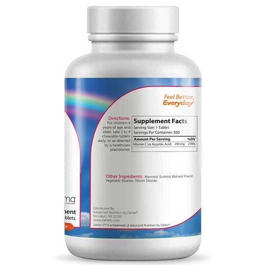 Junior C Advanced Vitamin C 250 Mg, ZHL
